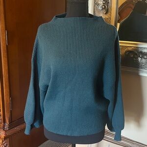 Anthropologie Line + Dot Deep Teal Sweater
Size Small